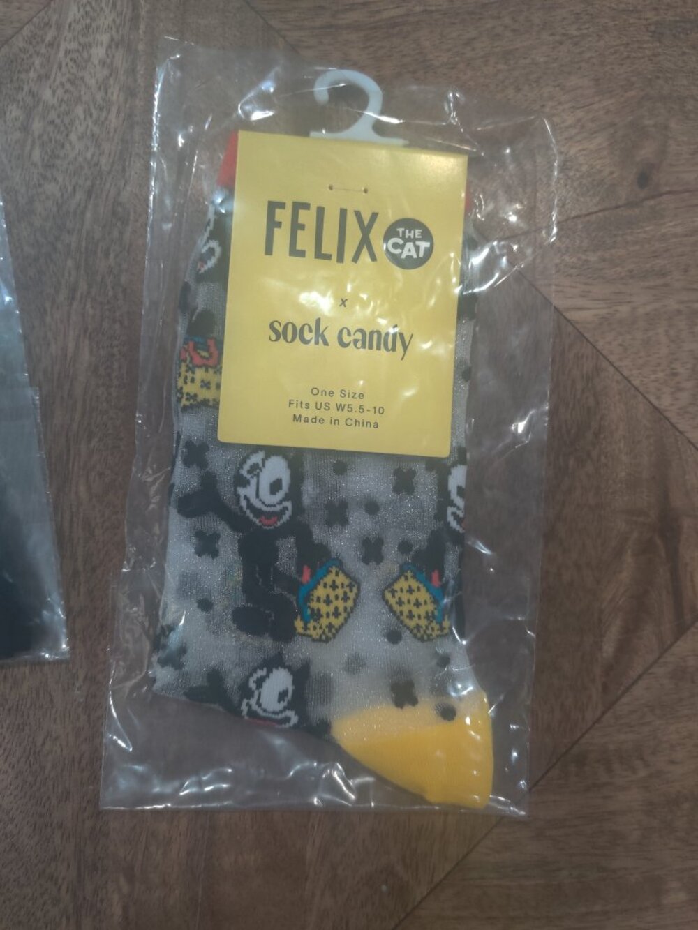 Sock Candy Felix the Cat collection socks OS New
